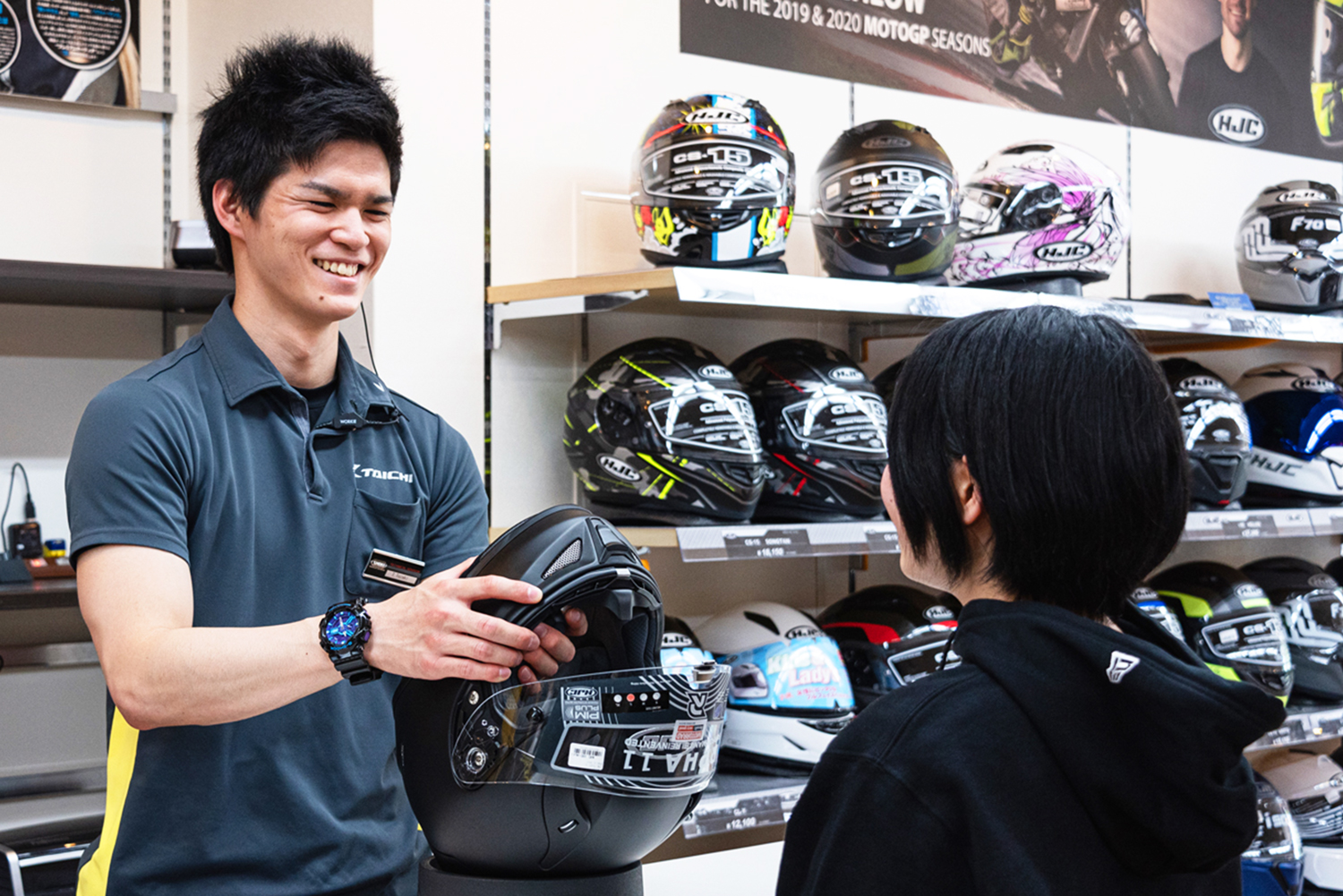 HJC HELMETS PRO STORE | 店舗サービスのご案内 | TAICHI FLAGSHIP